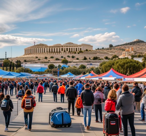 Arrival in Athens 
10 day tour plan in Greece 