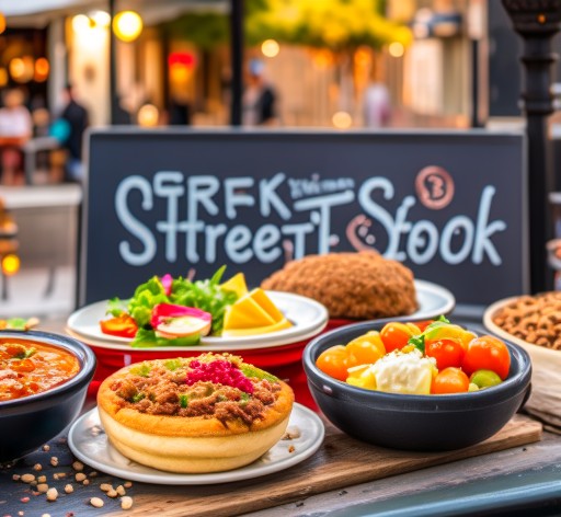 Streets Food in Greece